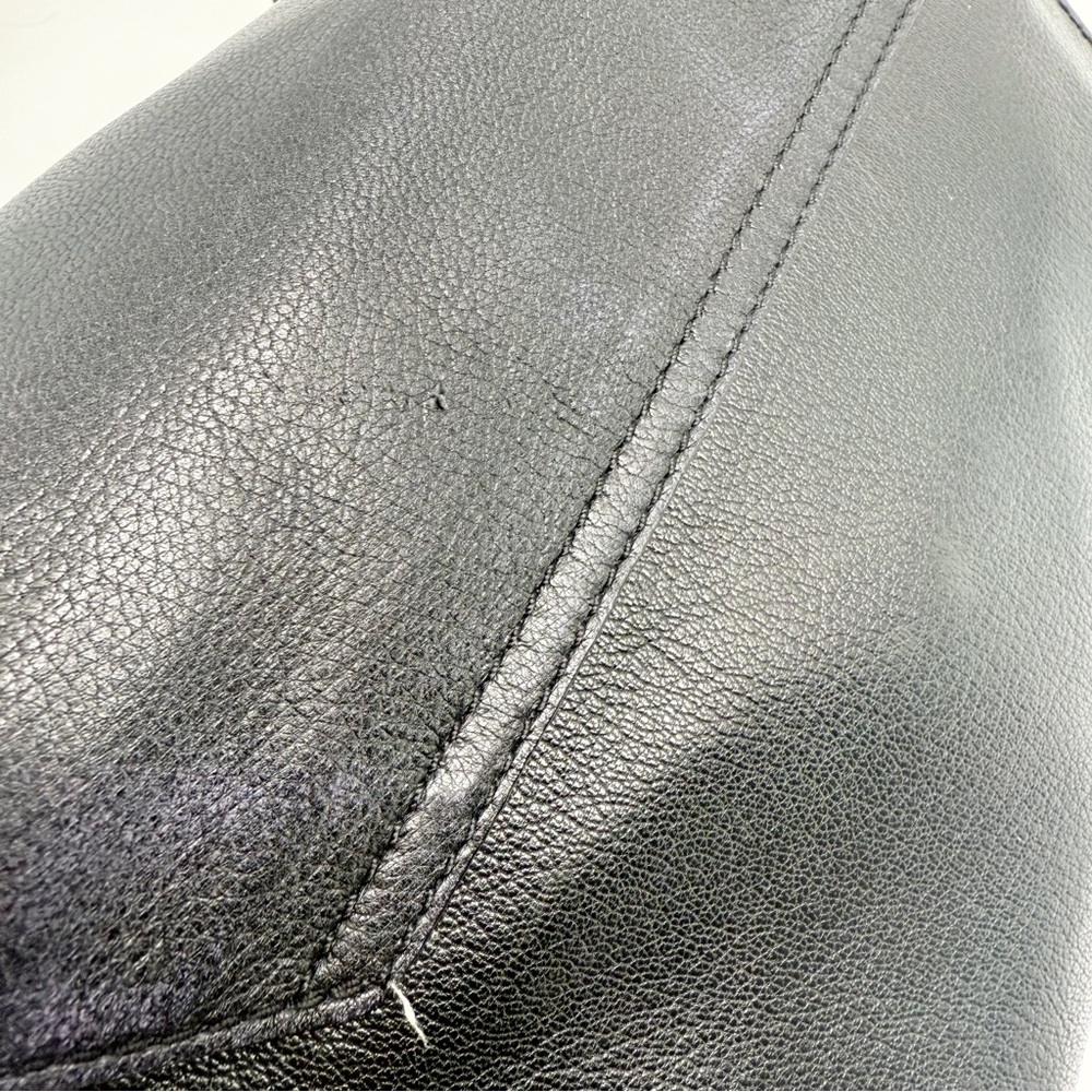 Kate Spade Allen Street Neil Black Leather Crossbody Bag With Silver Buckles - Picture 9 of 16